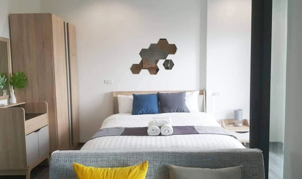 Condo for rent: The Rich Sathorn-Taksin, a nice room with full facilities. Hurry and reserve now!