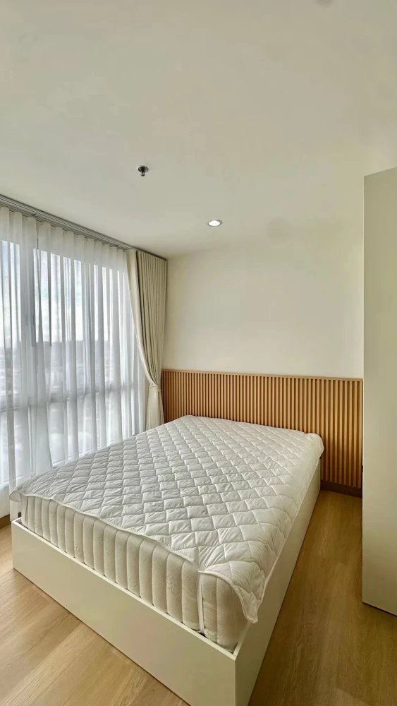 Condo for rent at The Tree Bangpo Station. Nice unit on the 22nd floor, north facing, no afternoon sun, good ventilation, not hot. Book now, don't mis