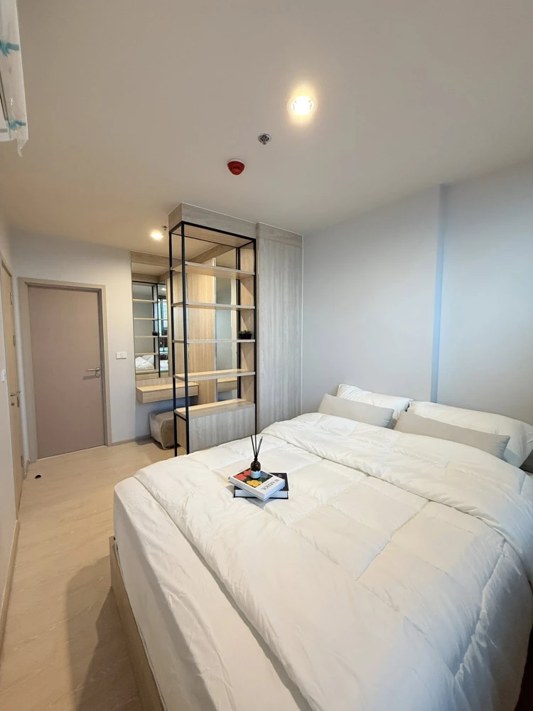 For rent immediately! Noble NUE Mega Plus Bangna, 34th floor. Unobstructed view of Mega Bangna, morning sun, good ventilation. Everything you need is