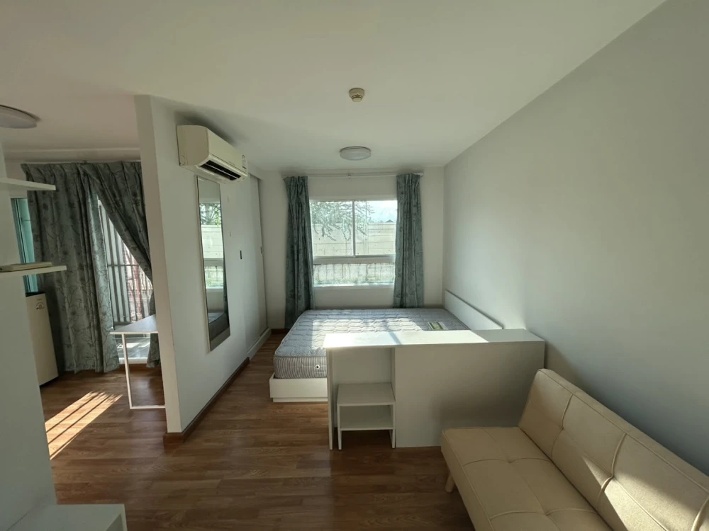 For rent or sale: The Trust Condo Nakornpathom, 1st floor unit, fully furnished. Just bring your bags and move in!
