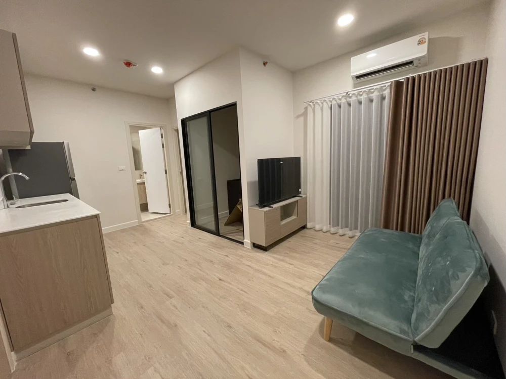 Condo for rent, 30th floor, corner unit, Xim Suksawat - Rama 3 project. Unobstructed view, fully furnished, ready to move in.