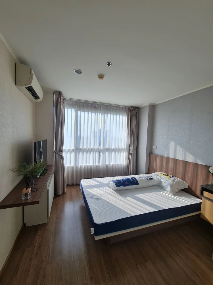 Condo U Delight @ Hua Mak Station for rent, ready to move in, with quality wallpaper. Reserve today, don't delay!