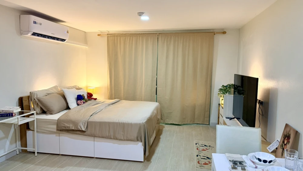 Condo for rent, Ratchada Orchid, fully furnished and ready to move in.