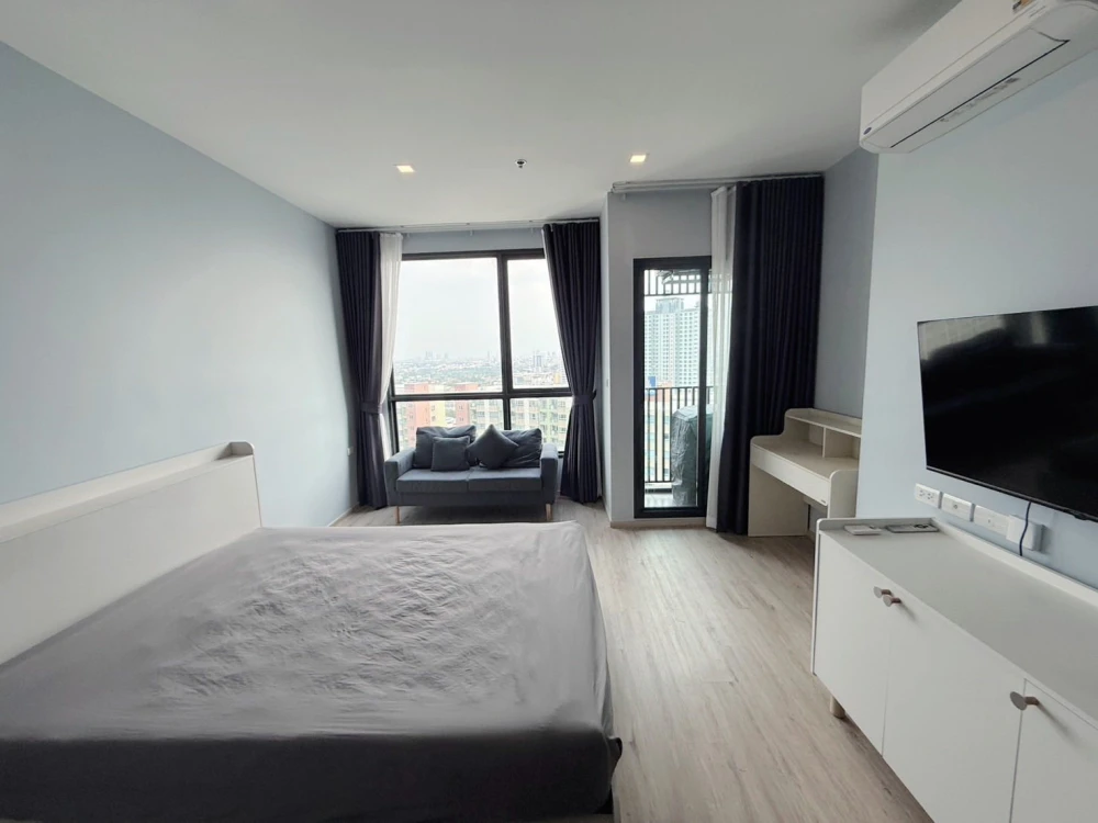 Condo for rent, The Rich Rama 9-Srinakarin. Ready to move in, fully furnished. Book now! Don't miss out!