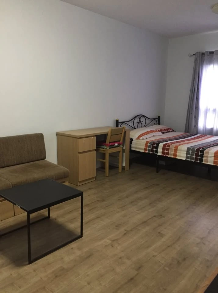 For rent: Condolet 624 Lat Phrao, studio room, 7th floor, Building A, corner room, quiet and private. Don't miss it.