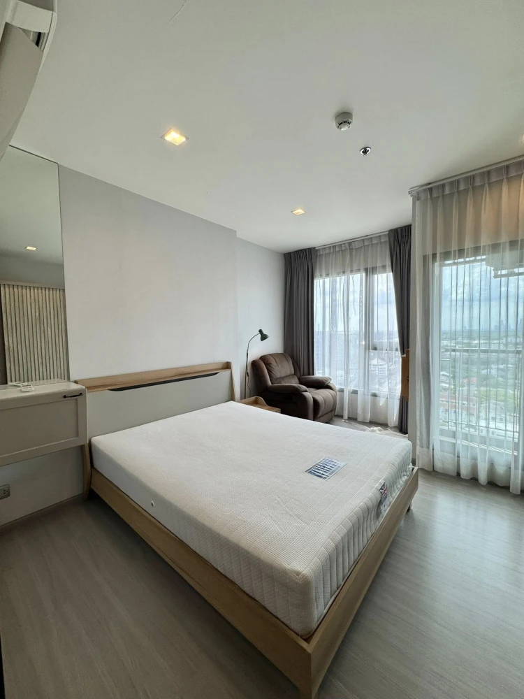 For rent!! Condo Life Sukhumvit 62, 20th floor, beautiful room, fully furnished, good price, ready to move in, hurry and reserve now!!