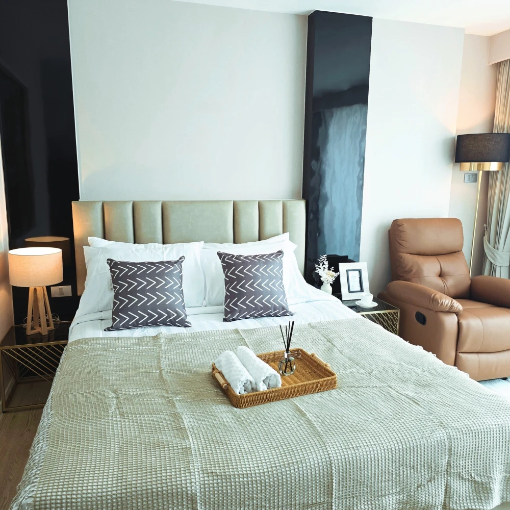 Condo for rent, City Center Residence, ready to move in, furnished, ready to reserve now.