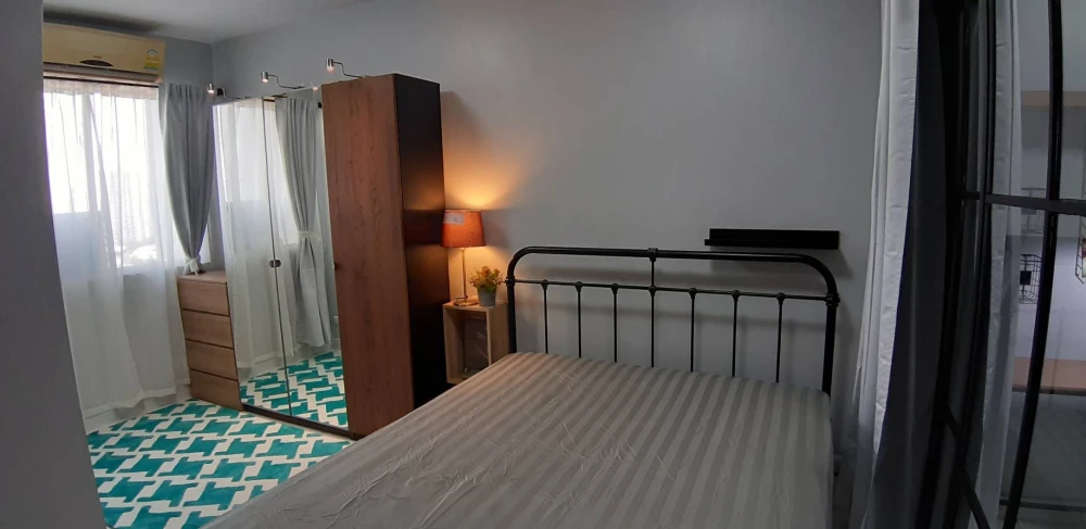 For rent!! Condo City Home Sukhumvit 101, 14th floor, beautiful room, ready to move in, good price, hurry to book now!!