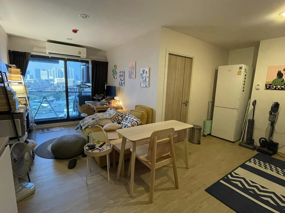 For rent!! Condo The Excel Hideaway Sukhumvit 50, 8th floor, Building D, view of the curve of Khlong Phra Khanong, ready to move in, don't miss it!!