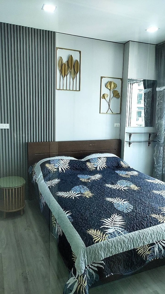 Condo for rent The Aspire Rama 4, east-facing, pool and city view, high floor, beautiful room, nice to live in!!