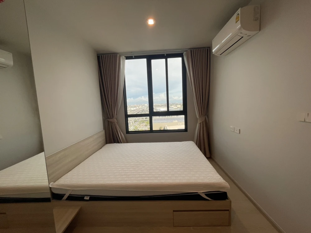 Condo for rent, New Mega Plus Bangna. Ready to move in, fully furnished. Just bring your belongings and move in! Don't miss out!
