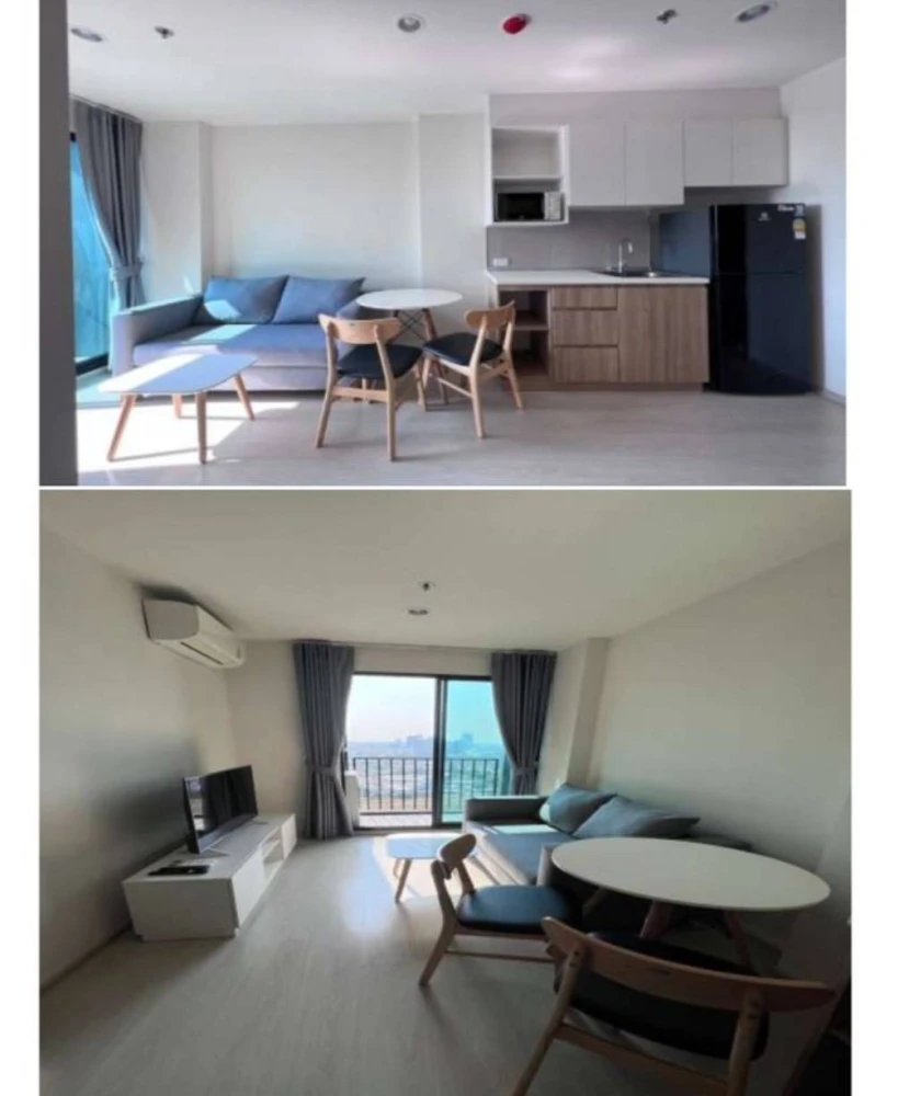 For rent!! Condo New Noble Chaengwattana, 22nd floor, unblocked view, nice room, private, don't miss it!!