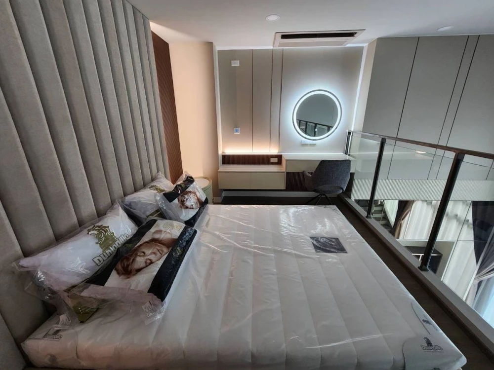 For rent!! Condo Park Origin Chula Samyan, 19th floor, beautiful room with full facilities, hurry up and book now!!