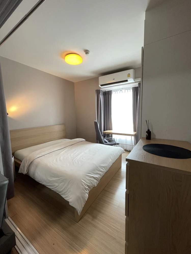 For rent!! Condo Fuse Mobius Ramkhamhaeng Station, fully furnished, 22nd floor, convenient transportation, good price, don't miss it!!