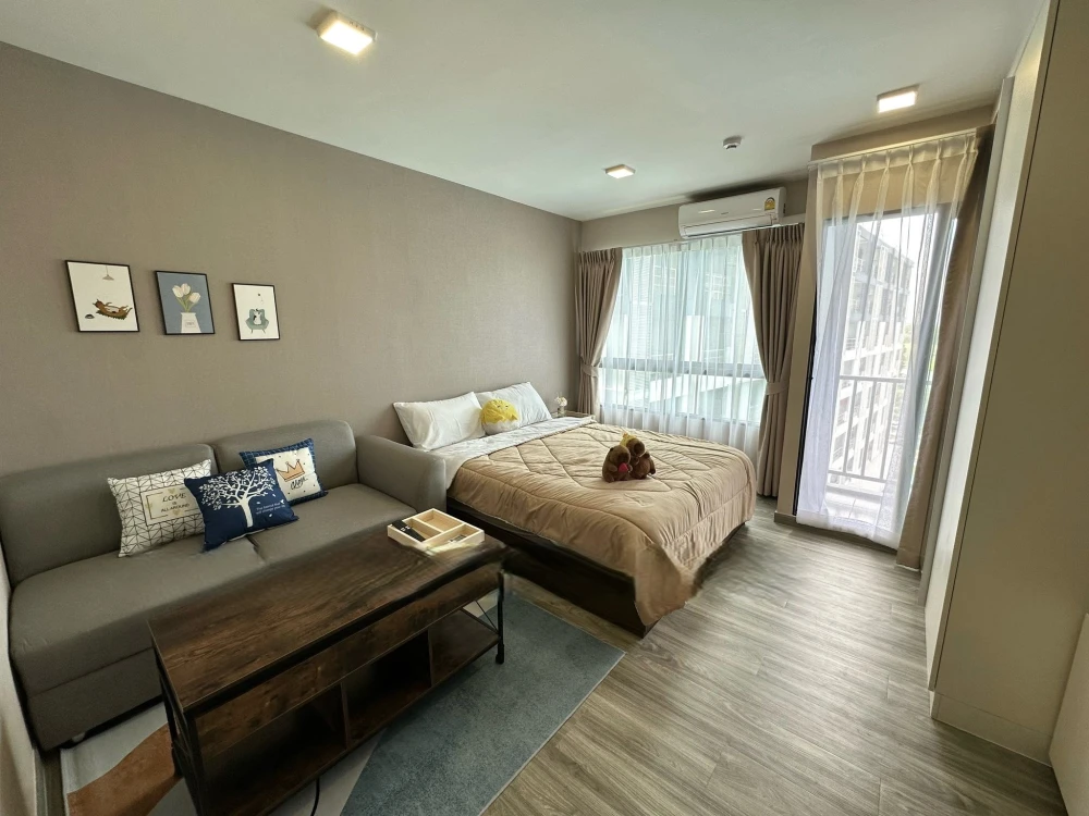 For rent!! Monte Rangsit Condo, 6th floor, Building C. Beautiful room, fully furnished, ready to move in. Don't miss out! Reserve now!!