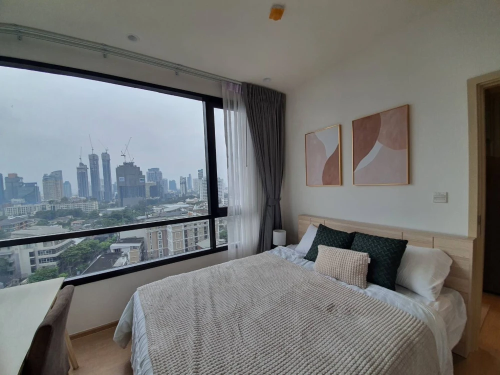 For rent!! Condo Maru Ekkamai 2, 14th floor, fully furnished, ready to move in. Don't miss out!!