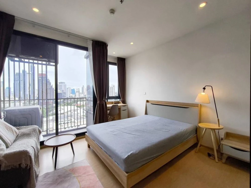 For rent!! Condo Maru Ekkamai 2, 18th floor, fully furnished, ready to move in immediately, hurry and book now!!