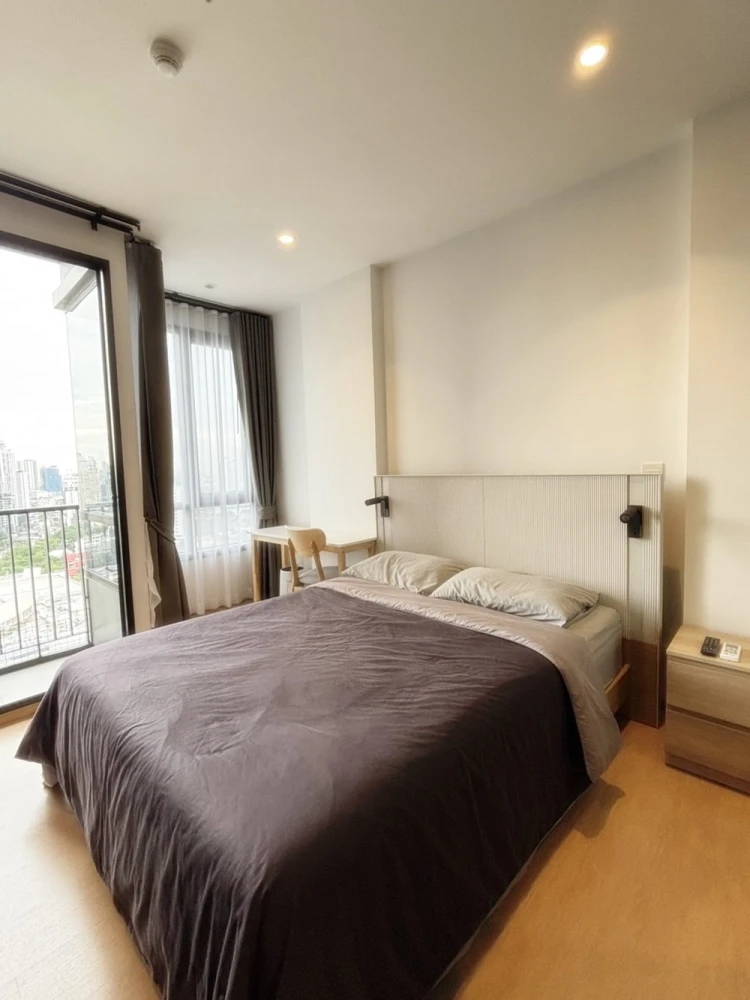 For rent!! Condo Maru Ekkamai 2, beautiful room, 24th floor, fully furnished, ready to move in, hurry up and book now!!