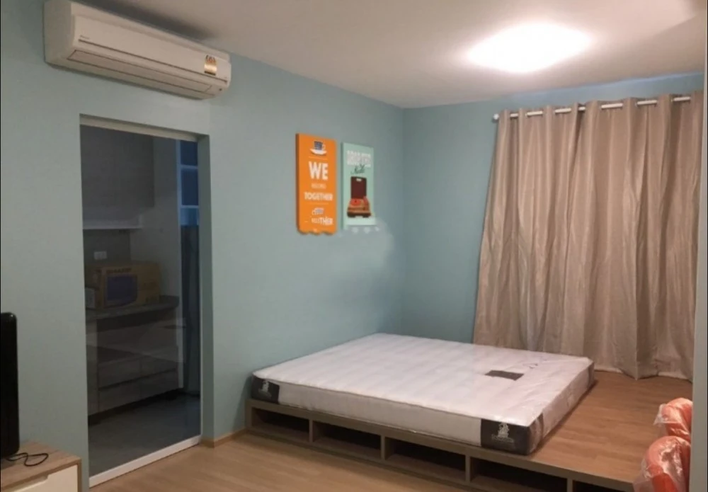 For rent!! Condo Union Charan, 5th floor, Building B, complete electrical appliances, just bring your bags and move in. Hurry up and book now!!