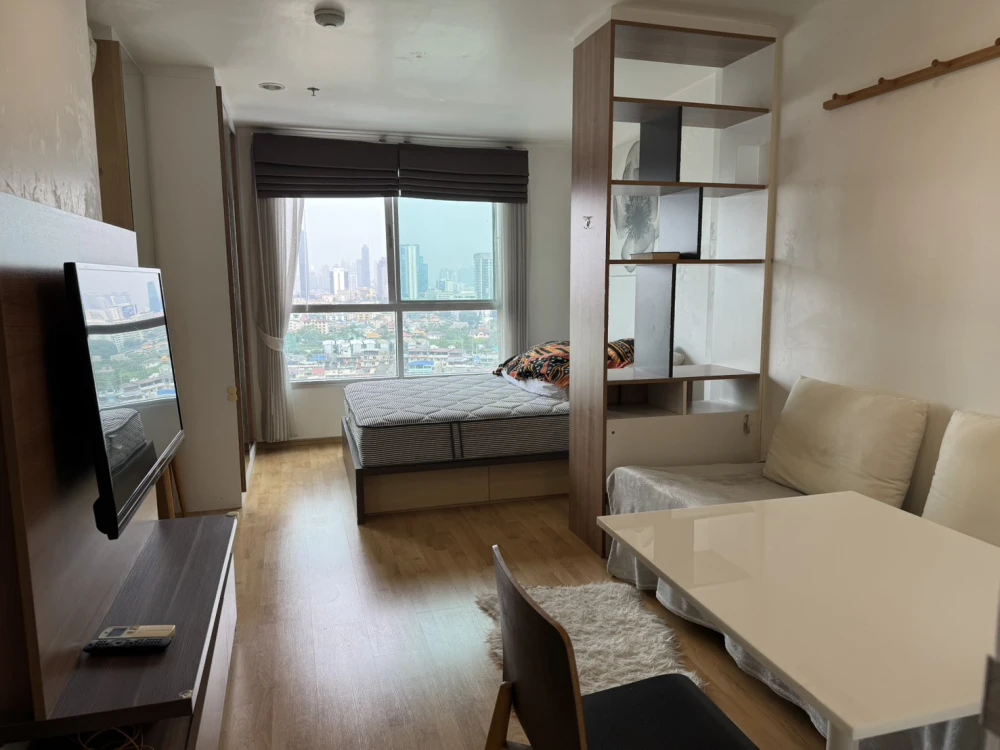 For rent!! Condo U Delight Residence (Pattanakarn - Thonglor) 17th floor, fully furnished, ready to move in. Don't wait, book now!!