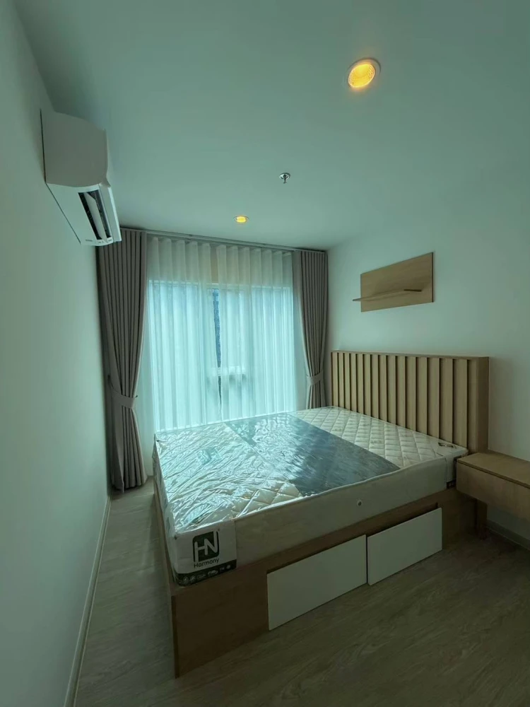Condo for rent: Regent Home Bangna, decorated in a Japanese minimalist style with warm tones. If you don't reserve, you'll be making a huge mistake.