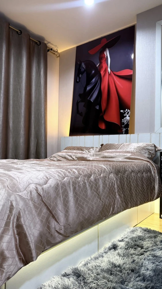 Condo for rent, Lumpini View Ramkhamhaeng 60/2. Ready to move in, fully furnished. Most importantly, this price is hard to find!!!