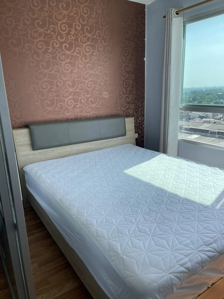 Condo for rent, Lumpini Nawamin Sri Burapha, separate rooms, well-divided zones, reasonable price, book now.