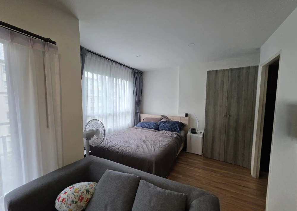 Condo for rent, Lumpini Ville Phra Nang Klao-Riverview, ready to move in, fully furnished, electrical appliances ready, book now, don't miss out on th
