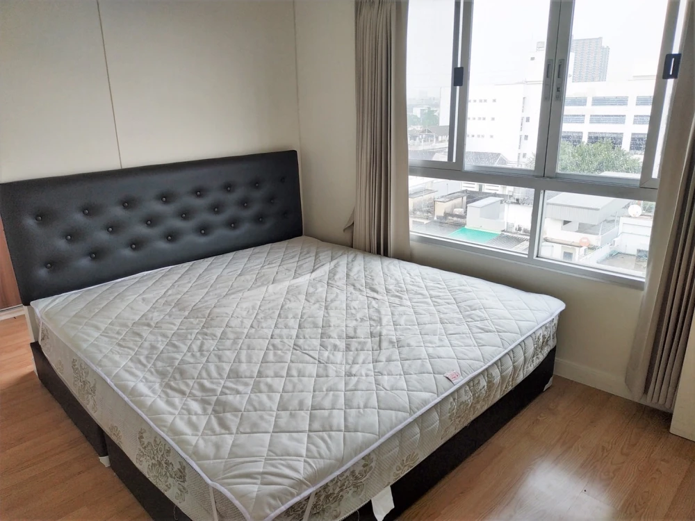 For rent!! Lumpini Ville condo, Phatthanakan-Phetchaburi New Road, 8th floor, Building A2, fully furnished, ready to move in, hurry up and book now!!