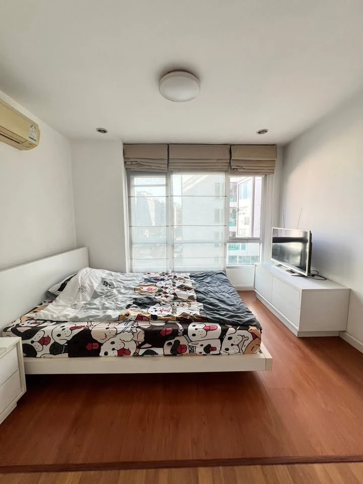 For rent: Condo One Ratchada-Ladprao, corner room, nice to live in, spacious, comfortable, good like this, hurry and reserve before it's gone++