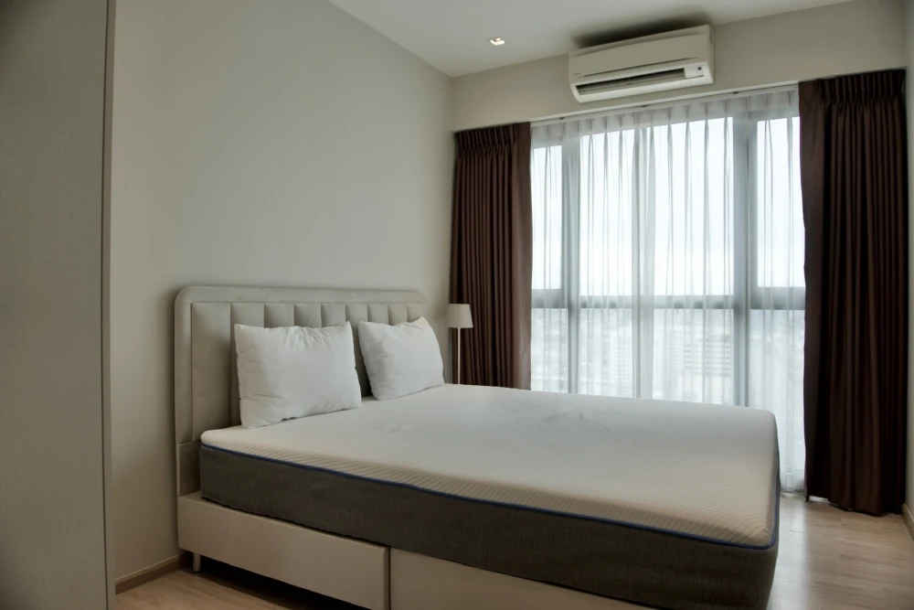 Condo for rent!! Whizdom Station Ratchada-Tha Phra, 23rd floor. Beautiful room, fully furnished, ready to move in. Reserve now!