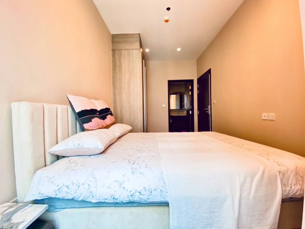 For rent!! Condo Wisdom Essence, 30th floor, very beautiful room, fully furnished, ready to move in, don't miss it!!