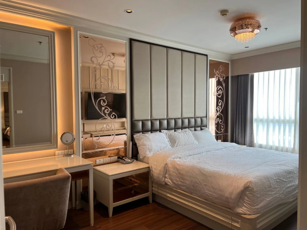 For rent!! Condo Supalai Prima Riva, 41st floor, river view, beautiful room, ready to move in, hurry up and book now!!