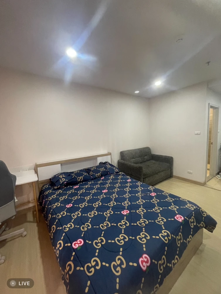 For rent!! Condo Supalai Veranda Ramkhamhaeng, 9th floor, Building A, beautiful room, fully furnished, ready to move in, don't miss it!!
