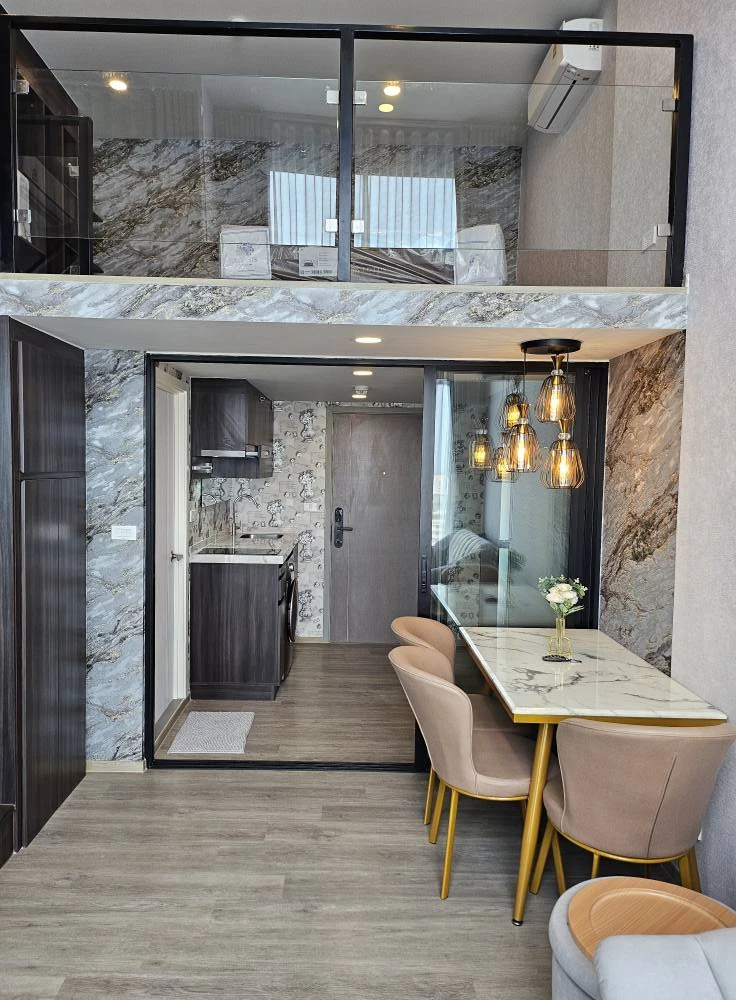 Condo for rent: Origin Plug & Play Ramintra, ready to move in, fully furnished. Reserve now before it's too late+++