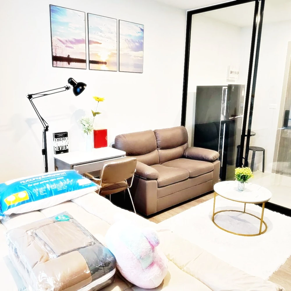 For rent!! Origin Plug & Play Condo, Nonthaburi Station, 11th floor, beautiful room, fully furnished, ready to move in. Reserve now!!
