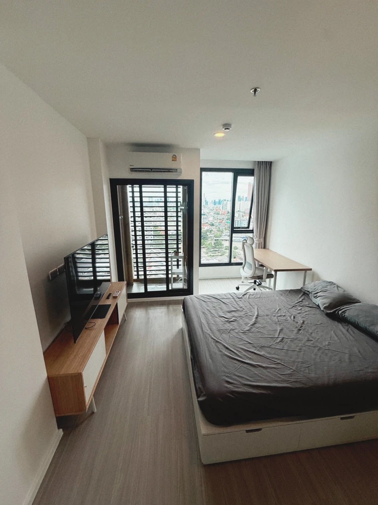For rent!! Denim Chatuchak Condo, beautiful room, 16th floor, fully furnished and equipped, ready to move in! Reserve now!!