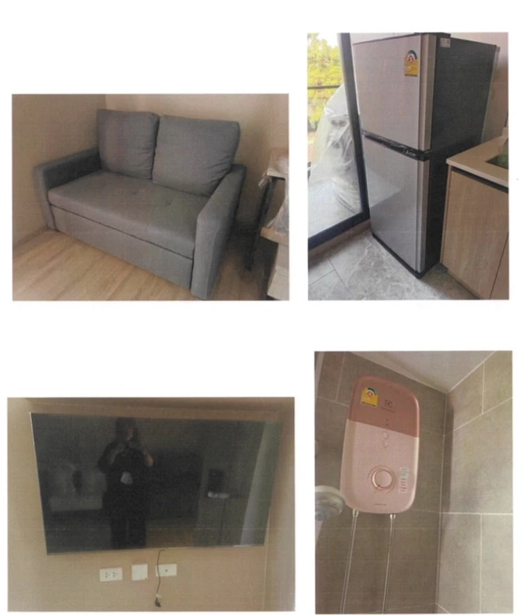 For rent!! Condo The Cube South Chaengwattana 15/1, 7th floor, Building C, good location condo, ready to move in, don't miss it!!