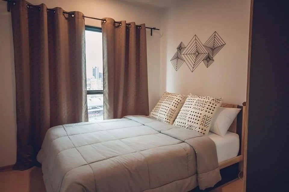 For rent!! Condo The Tree Sukhumvit 71-Ekkamai 18th floor, very beautiful room, just bring your bags and move in, don't miss it!!