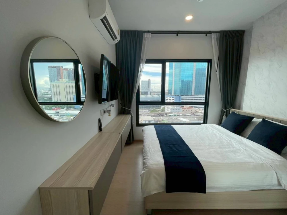 For rent!! Condo The Tree Sukhumvit 71-Ekkamai, 8th floor, fully furnished, ready to move in! Don't miss out!!