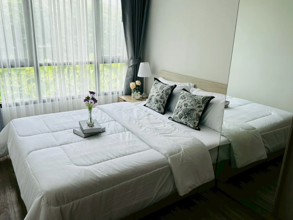 Condo for rent! The Collection Ratchada 32, 3rd floor, fully furnished, ready to move in! Don't miss out!!