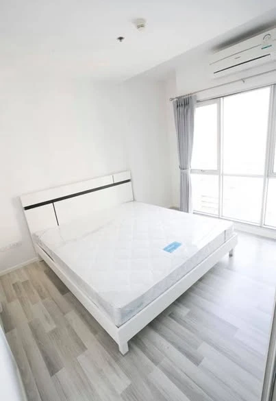 For rent!! Condo The Key Chaengwattana, 16th floor, Building A, corner room, beautifully decorated, complete in one place, don't miss it!!