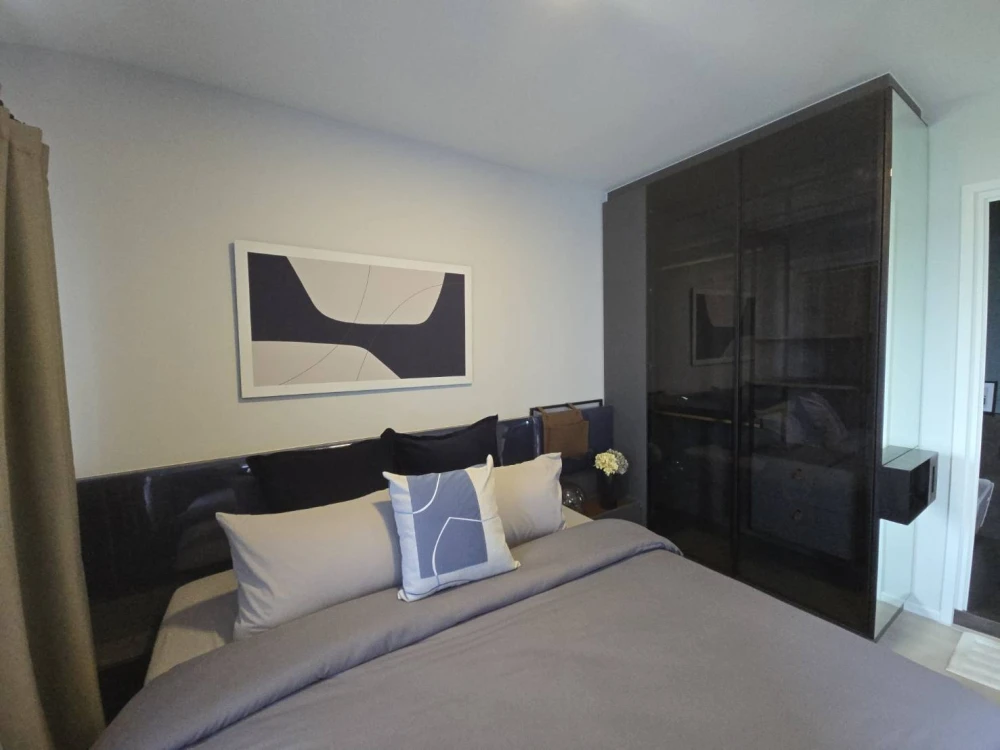 Condo for rent, The Key MRT Phetkasem 48. Beautiful room, ready to move in. Book now!!