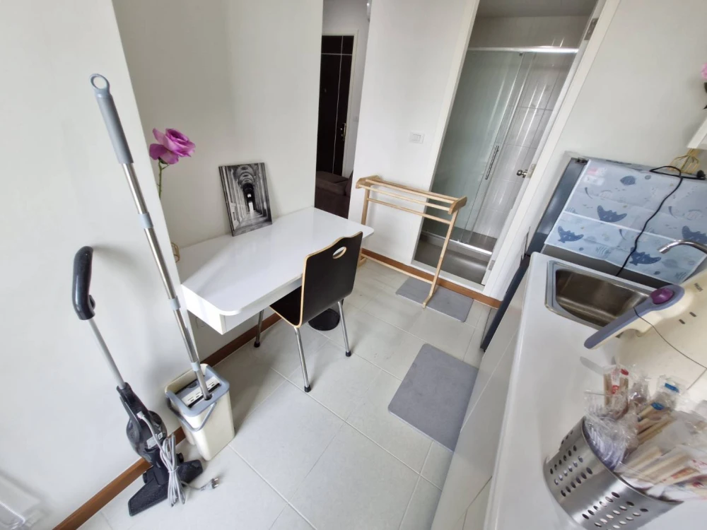Condo for rent!! The President Sukhumvit-Samut Prakan, 12A floor, beautiful room, fully furnished, ready to move in. Don't wait, reserve now!!!