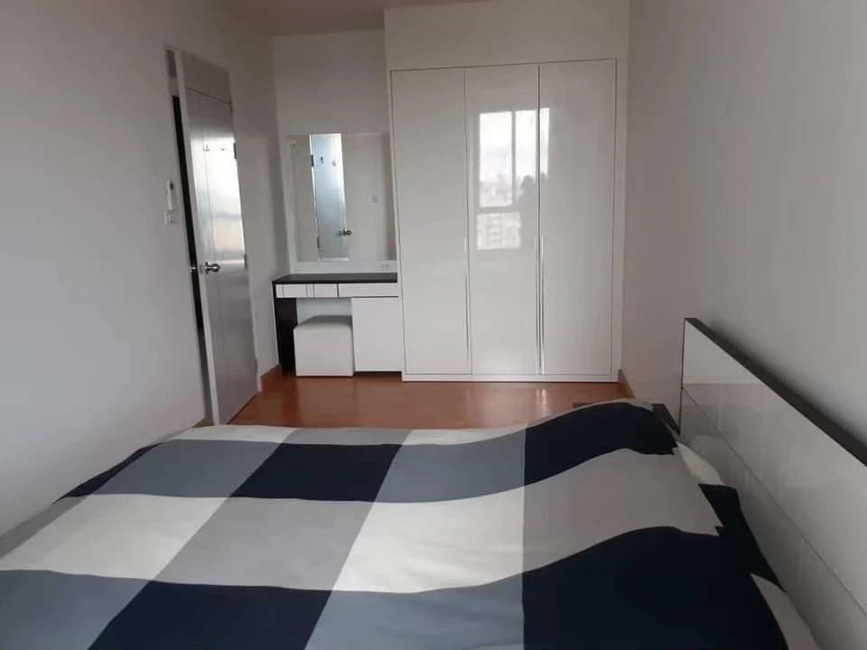 For rent!! Condo The President Sukhumvit 81, 8th floor, BTS view & swimming pool, beautiful room, ready to move in, hurry up and book now!!