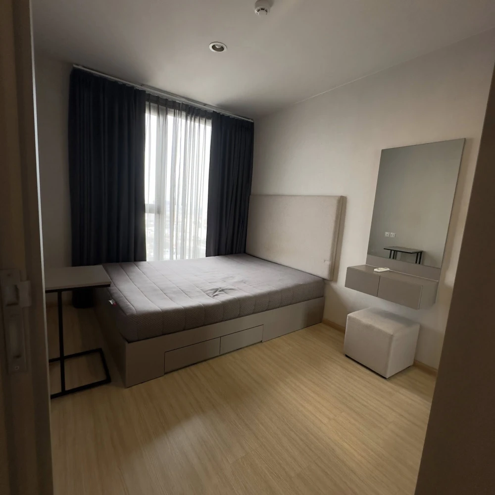 For rent!! Condo The Privacy Tha Phra Interchange, 18th floor, beautiful view, complete furniture and appliances, book now!!