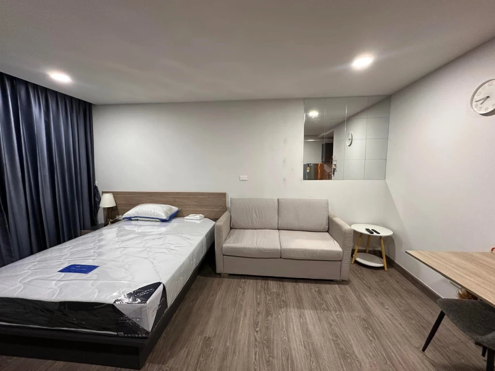 For rent!! Condo Flexi Sathorn - Charoen Nakhon, 7th floor, Building C, beautiful room, good location, convenient transportation, don't miss it!!