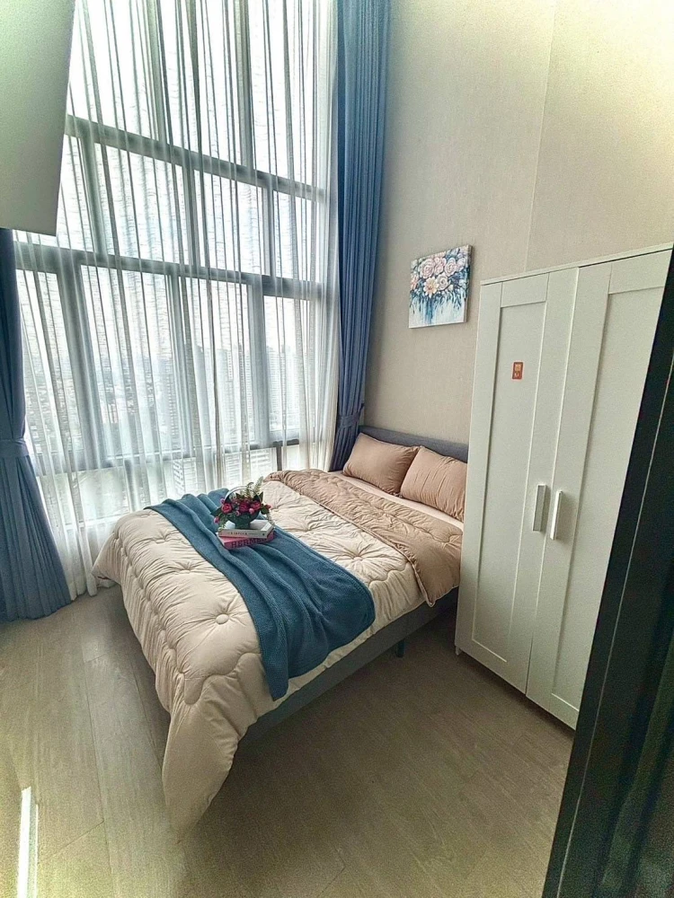 For rent!! Metro Sky Prachachuen Condo, 20th floor, Building A, very beautiful room, fully furnished, ready to move in! Reserve now!!