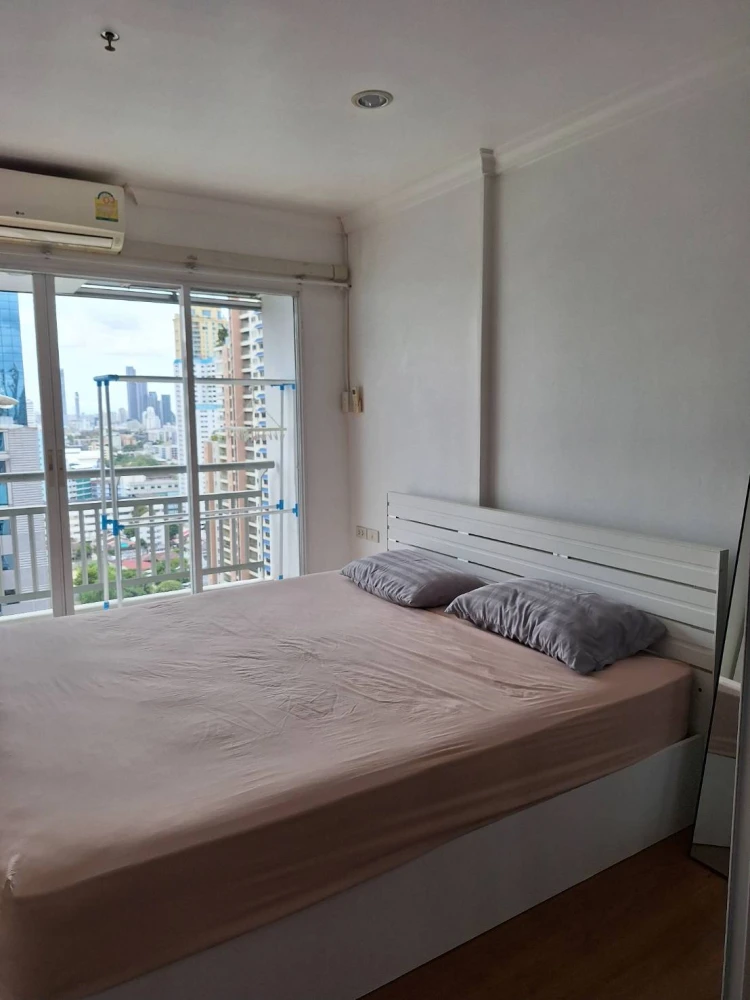 For rent!! Condo Grand Park View Asoke 22nd floor, very beautiful room, fully furnished, ready to move in, don't miss it!!