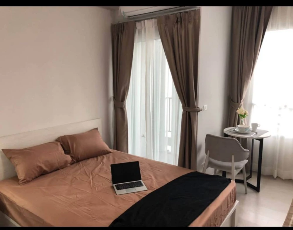 For rent!! Condo Chapter One Shine Bang Pho, 14th floor, beautiful room, comfortable, fully furnished, hurry up and book now!!